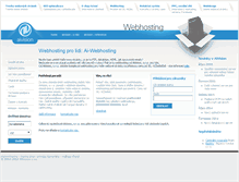 Tablet Screenshot of ai-webhosting.cz